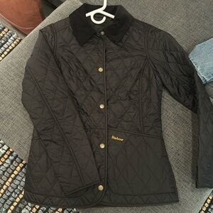 Black Barbour Quilted Jacket